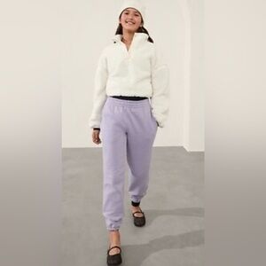 $59 Athleta Girl All Day Jogger Sz.12 L purple lilac